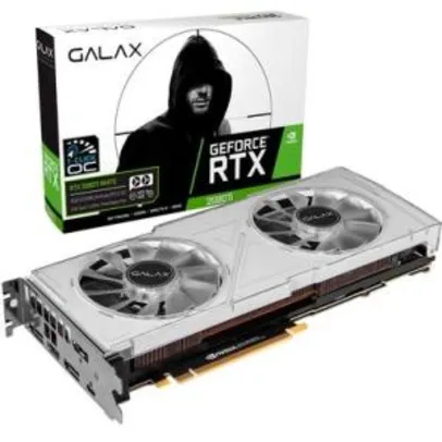 Placa de Vídeo Galax NVIDIA GeForce RTX 2080 Ti White 11GB, GDDR6 - 28IULBUCT4KW