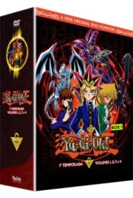 Box DVD Yu-Gi-Oh! - 1ª Temporada - 4 Discos