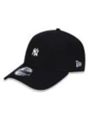 Bone 9forty aba curva ajustavel mlb new york yankees aba curva snapback preto new era