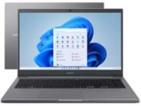 Notebook Samsung Book Intel Core i3-1115G4 4GB 256Gb ssd 15'6 Full Hd Win 11