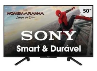 Smart TV LED 50" Sony KDL-50W665F Full HD HDR com Wi-Fi 2 USB, 2 HDMI, Motionflow XR 240, X-Protection PRO, X-Reality PRO