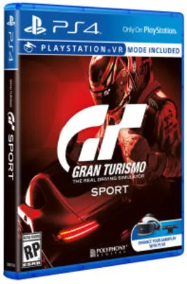 Gran Turismo Sport - R$131,00