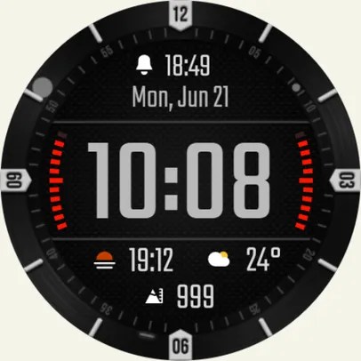 DADAM46 Hybrid Watch Face – WearOs