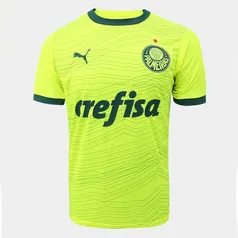 Camisa Palmeiras III 23/24 s/nº Torcedor Puma (Tam P ao EEGG)