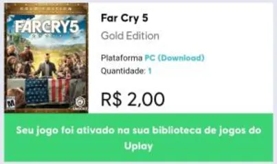 Farcry 5 Gold Edition (100 Ubisoft coins)