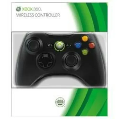Controle Wireless - Xbox 360 - R$89,90