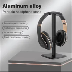 (Novo Usuário) Suporte em alumínio Headphone Headset (Branco)