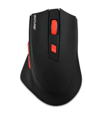 Mouse Gamer Wireless Multilaser MO295 - Preto
