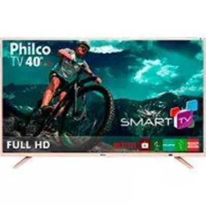 [Cartão Americanas] Smart TV LED 40" Philco PTV40E21DSWNC Full HD R$ 849