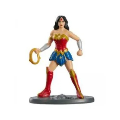 Mini Figura 5cm DC Comics Liga da Justiça Mulher Maravilha - Mattel