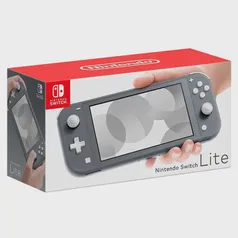 Console Nintendo Switch Lite Cor - Cinza