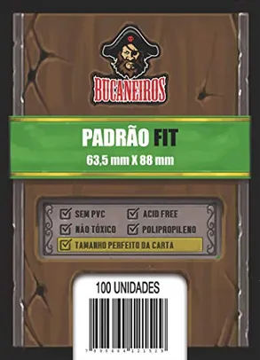 Sleeve Shield Perfect Size/Ultra Fit para Magic e Pokémon - Bucaneiros Jogos, NULL