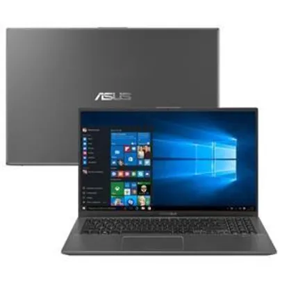 Notebook Asus Core i5-8265U 8GB 1TB Tela 15.6” Windows 10 VivoBook X512FA-BR568T