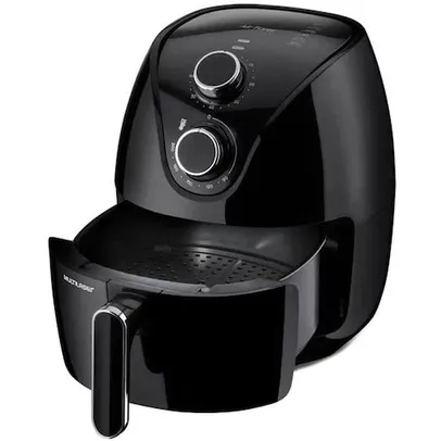 Fritadeira Elétrica Air Fryer com Grade 4L 127V Preta CE221 Multilaser