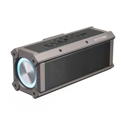 Caixa de Som BlitWolf BW-WA3 100W com bateria de 5000mAh e luzes RGB