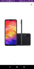 Smartphone Xiaomi Redmi Note 7 128GB  4G Tela 6.3 Câmera 48MP 4000mAh - Preto (1281 a vista)