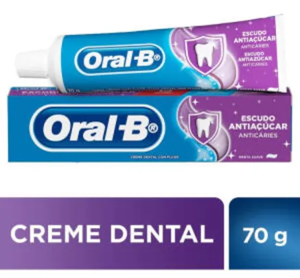 Creme Dental Oral B | 70g - R$1,93