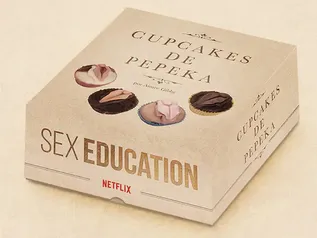 Box de Cupcakes da série Sex education 