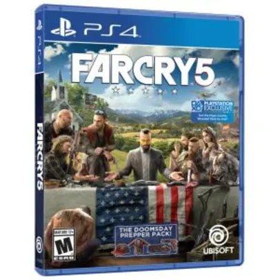 Far Cry 5 Edição Limitada PS4 - R$161,10