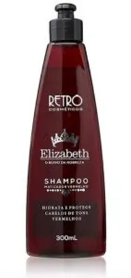 [PRIME] 5 por R$ 33,46 | Retrô Cosméticos Red Elizabeth Shampoo, 300 ml