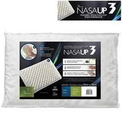 [Casas Bahia] Travesseiro Fibrasca Nasa Up3 Visco - Branco por R$ 30