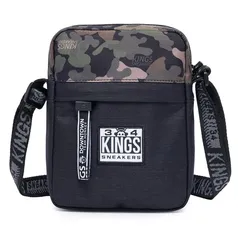 Shoulder Bag Kings Sneakers Transversal Camuflada Masculina