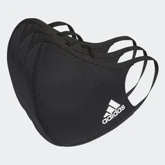 3 Máscaras faciais ADIDAS em tecido TAMANHO M/G | R$60