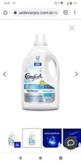 Amaciante de Roupa Diluído Puro Cuidado Comfort Pro 5L | R$32