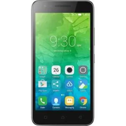 [Shoptime] Smartphone Lenovo Vibe C2 Dual Chip Android 6.0 Tela 5" 16GB 4G Câmera 8MP - Preto por R$ 615