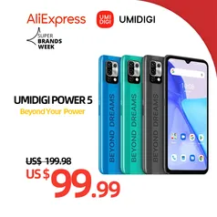 Smartphone umidigi power 5 versão global 3GB /64 Gb | R$ 480