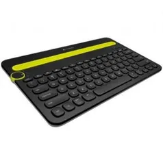 Teclado Bluetooth Sem Fio Logitech Multi-Device K480 Preto | R$224