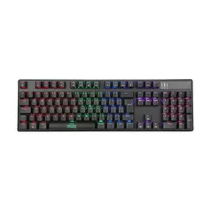 Teclado Mecânico Dazz Cybertronic, LED Rainbow, Switch Content Blue, ABNT2 - 625280