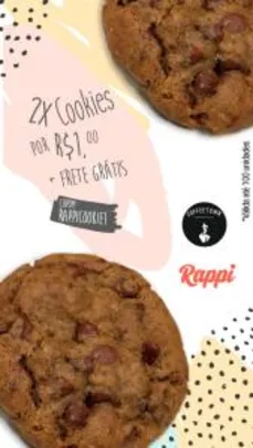 Rappi Recife - 2 cookies a R$1