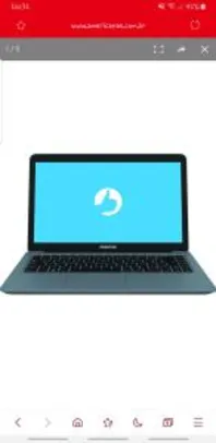 [CC + Ame R$944] Notebook Positivo Motion Intel Core i3 4GB 1TB HD 14" | R$1350