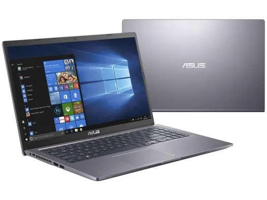 Notebook Asus AMD Ryzen 5 8GB 256GB SSD - 15,6” Windows 10 M515DA-BR1213T