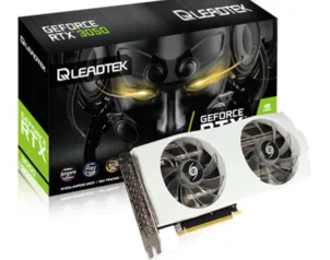 Placa de Vídeo Leadtek WinFast GeForce RTX 3050 Hurricane White Editio