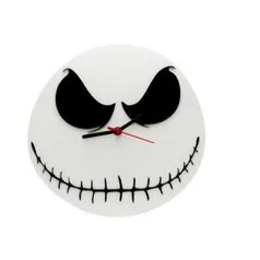 Relógio de Parede Decorativo - Modelo Jack Skellington - R$24