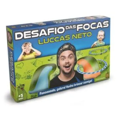 Jogo - Desafio das Focas - Luccas Neto - Grow por R$79