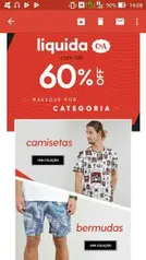 Até 60% OFF em produtos selecionados na C&A (frete grátis no app)