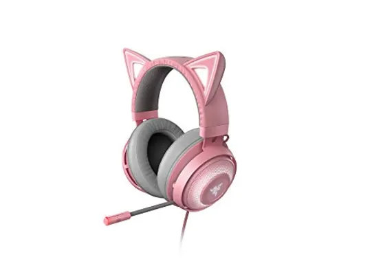 Razer Rz.au.kr.10rt Headset Razer Kraken Kitty Chroma Quartz, Rosa - Windows