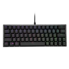 KaBuM! - Teclado Mecânico Gamer Cooler Master SK620, Compacto, RGB, Switch Low Profile Red, US, Cinza Espacial - SK-620-GKTR1-US