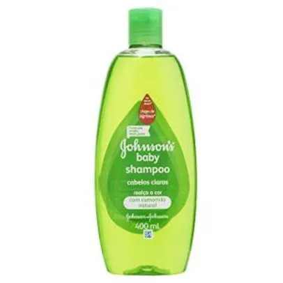 Shampoo Infantil Cabelos Claros, Johnson's, 400ml - R$10