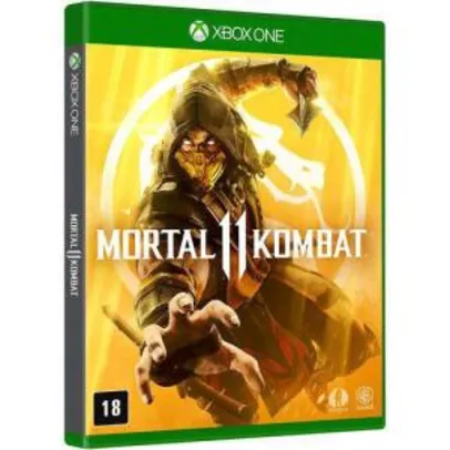 [R$: 50 AME+CARTÃO SUBMARINO] Game Mortal Kombat 11 Br - XBOX ONE