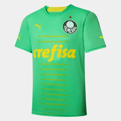 Camisa Palmeiras III 22/23 s/n° Torcedor Puma Masculina + Personalização Grátis