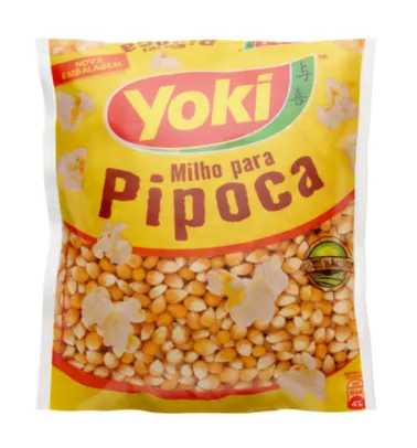 Milho para Pipoca Yoki 500g | R$ 2,42