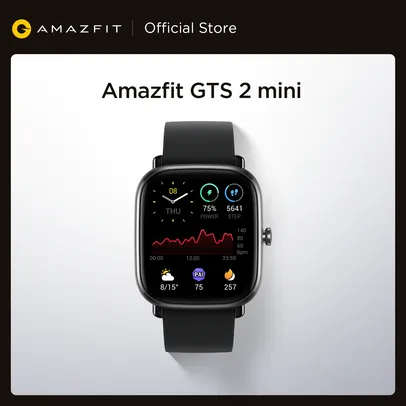 (PRIMEIRA COMPRA) Amazfit GTS 2 Mini Global | R$513