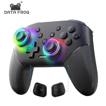 DATA FROG Controlador Pro Switch Programável, Controlador de Jogo Sem Fio