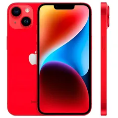 Iphone 14 Plus Apple 128GB Vermelho, Tela 6.7", Câmera Dupla 12MP + Selfie 12MP - MQ513BE/A