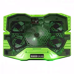 Master Cooler Verde Gamer Com Led Warrior - Ac292