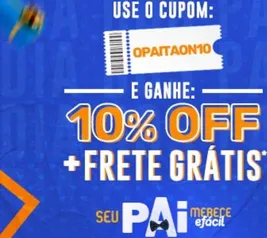 10% OFF + Frete grátis [EFÁCIL]